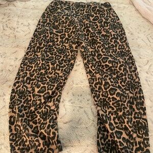 Leopard Print Pants